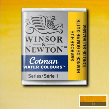 4656 winsor newton cotman aquarelverf gamboge hue