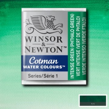 4656 winsor newton cotman aquarelverf intense green phtalo green