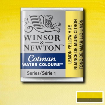 4656 winsor newton cotman aquarelverf lemon yellow hue 0