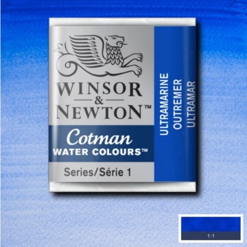 4656 winsor newton cotman aquarelverf ultramarine 0