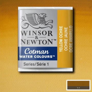 4656 winsor newton cotman aquarelverf yellow ochre