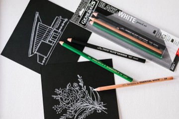 4660 generals black white pencils 3