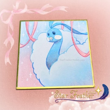 4661 holbein white ibis aquarelkarton 10 stuks 75x75 cm 3