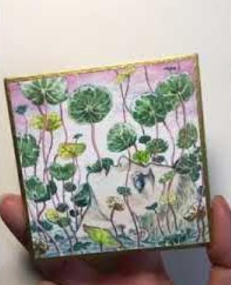 4661 holbein white ibis aquarelkarton 10 stuks 75x75 cm 4