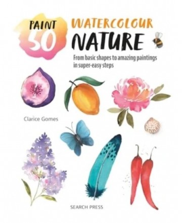 4682 boek paint 50 watercolour nature door clarice gomes 1
