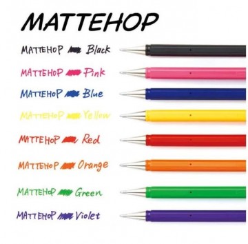 4697pentel mattehop gelpen 9