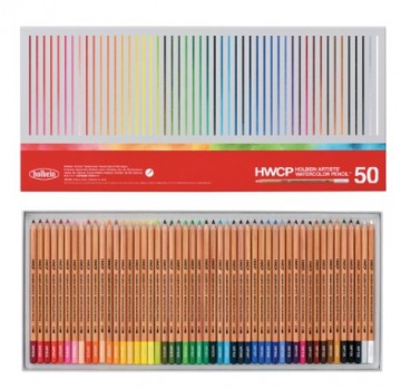 4724 holbein artists watercolor pencils 50 box