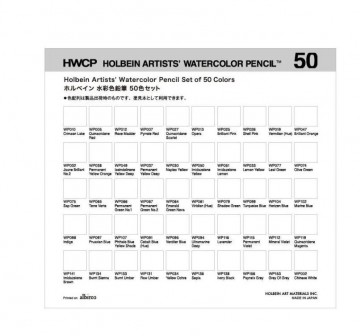 4724 holbein watercolour pencil aquarelpotloden 50 2
