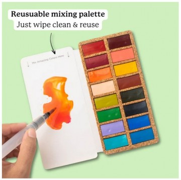 4726 viviva aquarelverf set spring 16 nappen 4