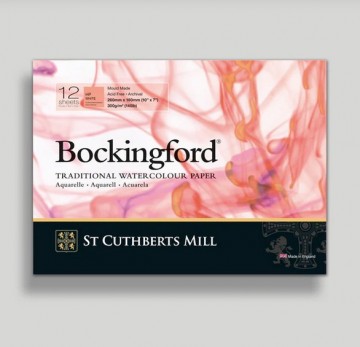 4729 st cuthberts mill bockingford hot pressed aquarelpapier 26x18 cm 300 gram 20 vel 1