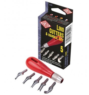 4752 essdee lino cutters 6 delige set 1