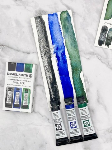 4755 daniel smith aquarelverf 3x5 ml set winter 2