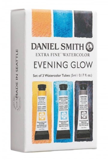 4760 daniel smith aquarelverf 3x5 ml set evening glow 1
