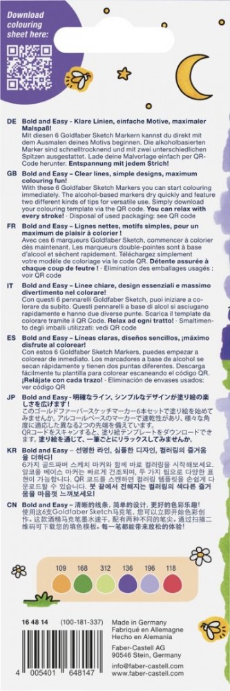 4767 goldfaber alcoholmarker voordelig 16 world of frogs