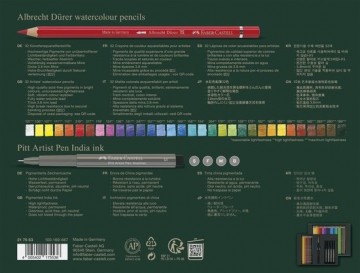 4768 kadotip faber castell albrecht durer  pitt artist pens 37 delig 2