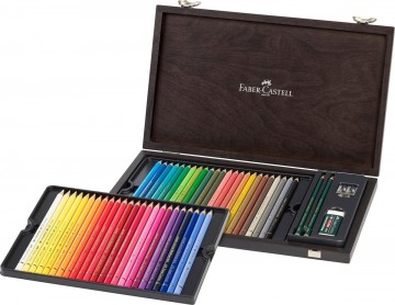 4773 faber castell polychromos 48 kleurpotloden in kist 1
