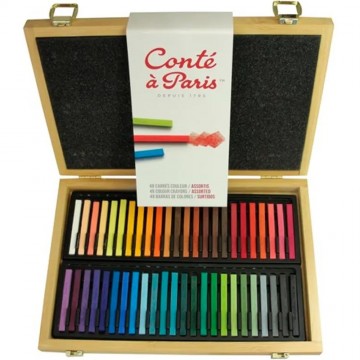 4789 kadotip conte a paris carre harde pastels 48 stuks in kist 4