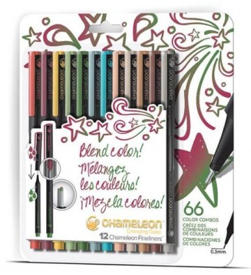 4808 kadotip chameleon 12 fineliners 1