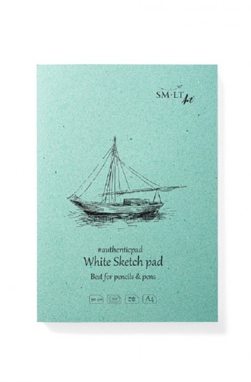 4824 aanbieding smlt white sketch pad a4 90 gram 120 vel 1