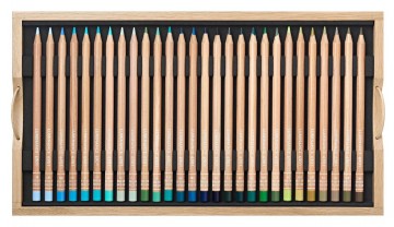4839 caran dache houtenkist 100 luminance potloden 4