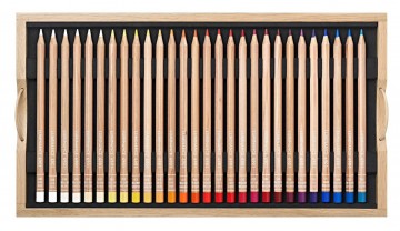 4839 caran dache houtenkist 100 luminance potloden 5