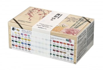 4840 kuretake 100 kleuren kist aquarelverf 3