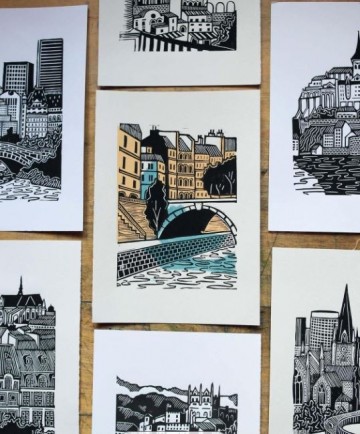 4858 9781446315668 linocut printmaking in the city ella flavell 9