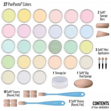 4871 panpastel tints van 25 met tools 2