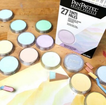 4871 panpastel tints van 25 met tools 3