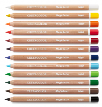 4915 cretacolor mega kleurpotloden per stuk