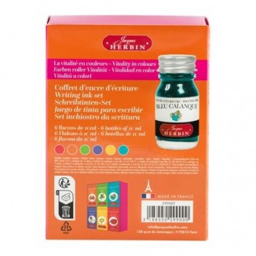 4936 herbin inkt vilatity 6 flesjes 4