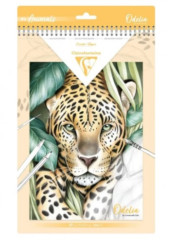 4942 kleurboek dieren emmanuelle collin clairefontaine 1