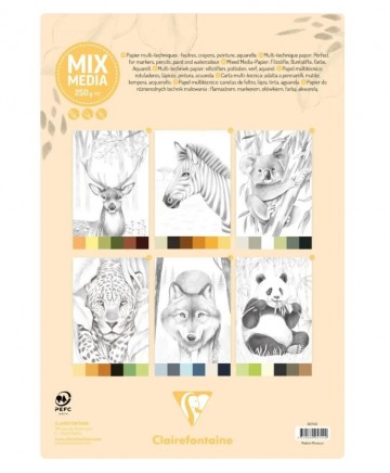 4942 kleurboek dieren emmanuelle collin clairefontaine 2