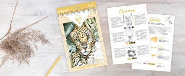 4942 kleurboek dieren emmanuelle collin clairefontaine 4