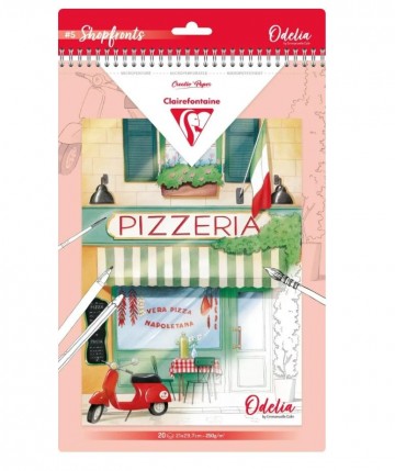 4943 kleurboek les vitrines emmanuelle collin clairefontaine 1