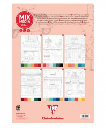 4943 kleurboek les vitrines emmanuelle collin clairefontaine 2