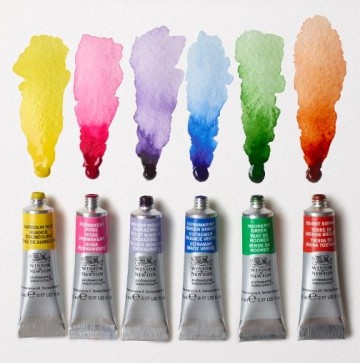 4945 winsor en newton floral watercolour set 4