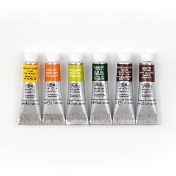 4946 winsor and newton professional watercolour 5ml rich earth colours set of 682880