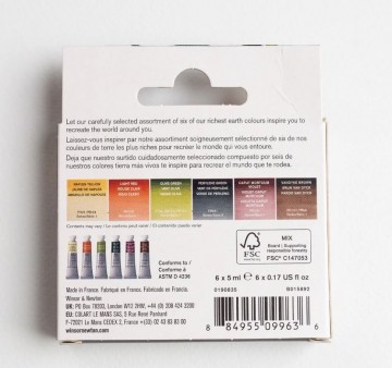 4946 winsor en newton rich earth watercolour set 2