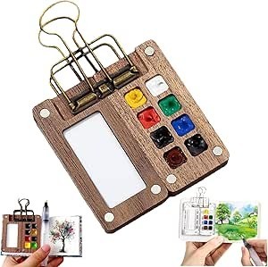 4952 art en go mini aquarel 8 kleuren in houten palet 2