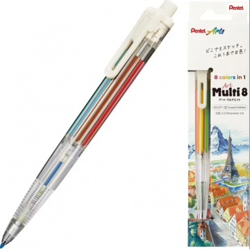 5022 pentel art multi 8 vulpotlood