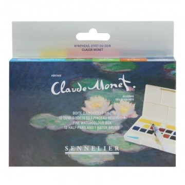 5028 sennelier aquarel claude monet 12 pans