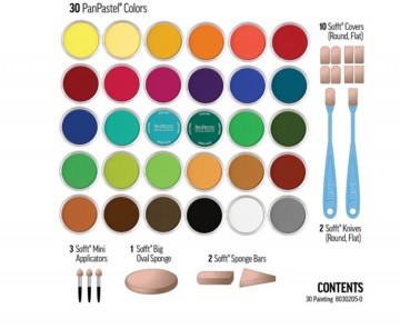 5056 panpastel 30 kleuren met tools 2
