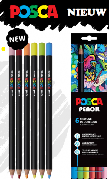 5085 posca kleurpotloden 6
