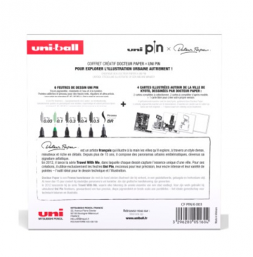5104 uni pin fineliners set kyoto coffret cartes creatives kyoto uni pin 2