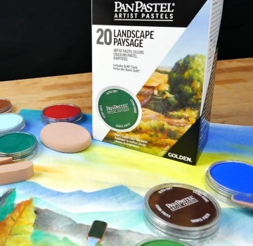 5122 panpastel set van 20 met tools landscape 5