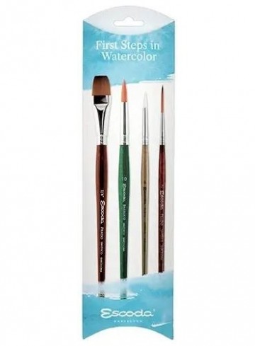 5132 escoda aquarelpenselen set first steps in watercolour 1