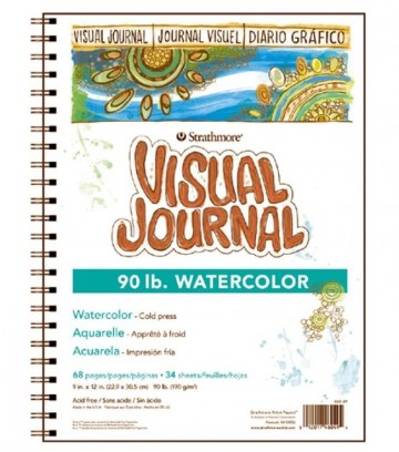 5170 strathmore visual journal watercolor 1