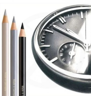 5189 faber castell polychromos set  klok clock2