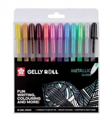 5192 sakura gell rollers metallics 1